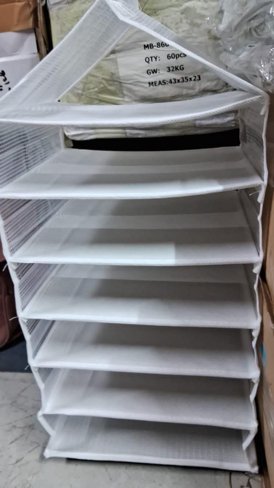 Hanging Closet Foldable Organizer 6 Slots nmwwyb-dg