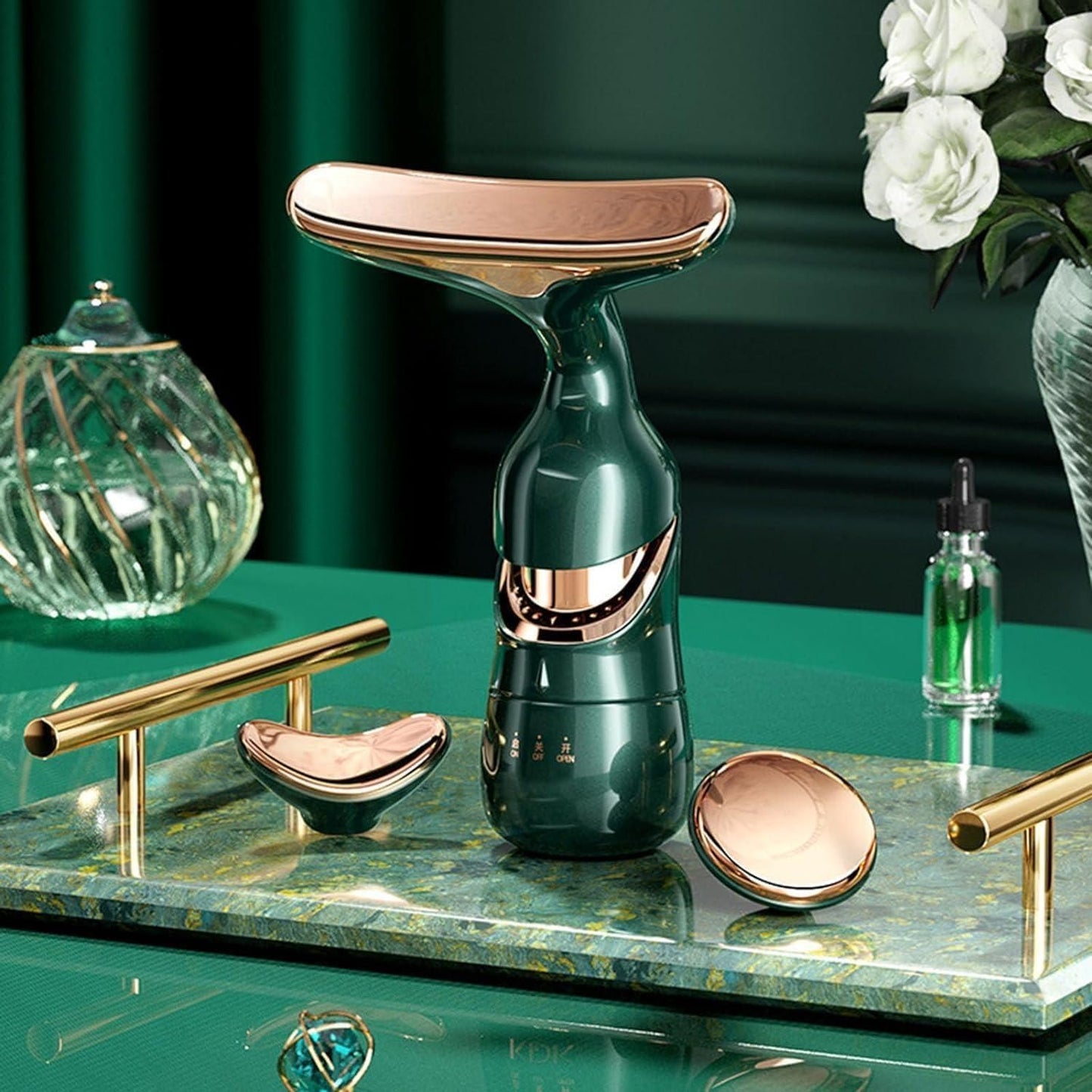 2 In 1 Anti Wrinkles  Facial Massager For Skin Care nmwwyb-dg