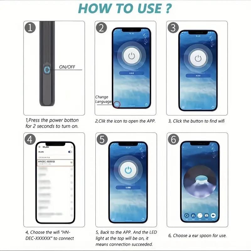 Smart Visual Ear Wax Cleaner nmwwyb-dg