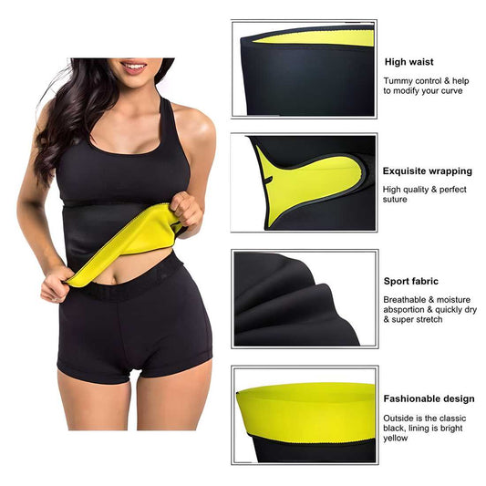 Sweat Belt - Hot Body Shaper Belly Fat Burner For Men & Women nmwwyb-dg