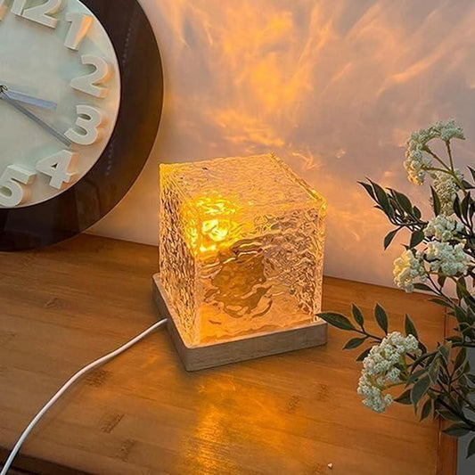 Rotating Water Ripple Night Light Aura Lamp nmwwyb-dg