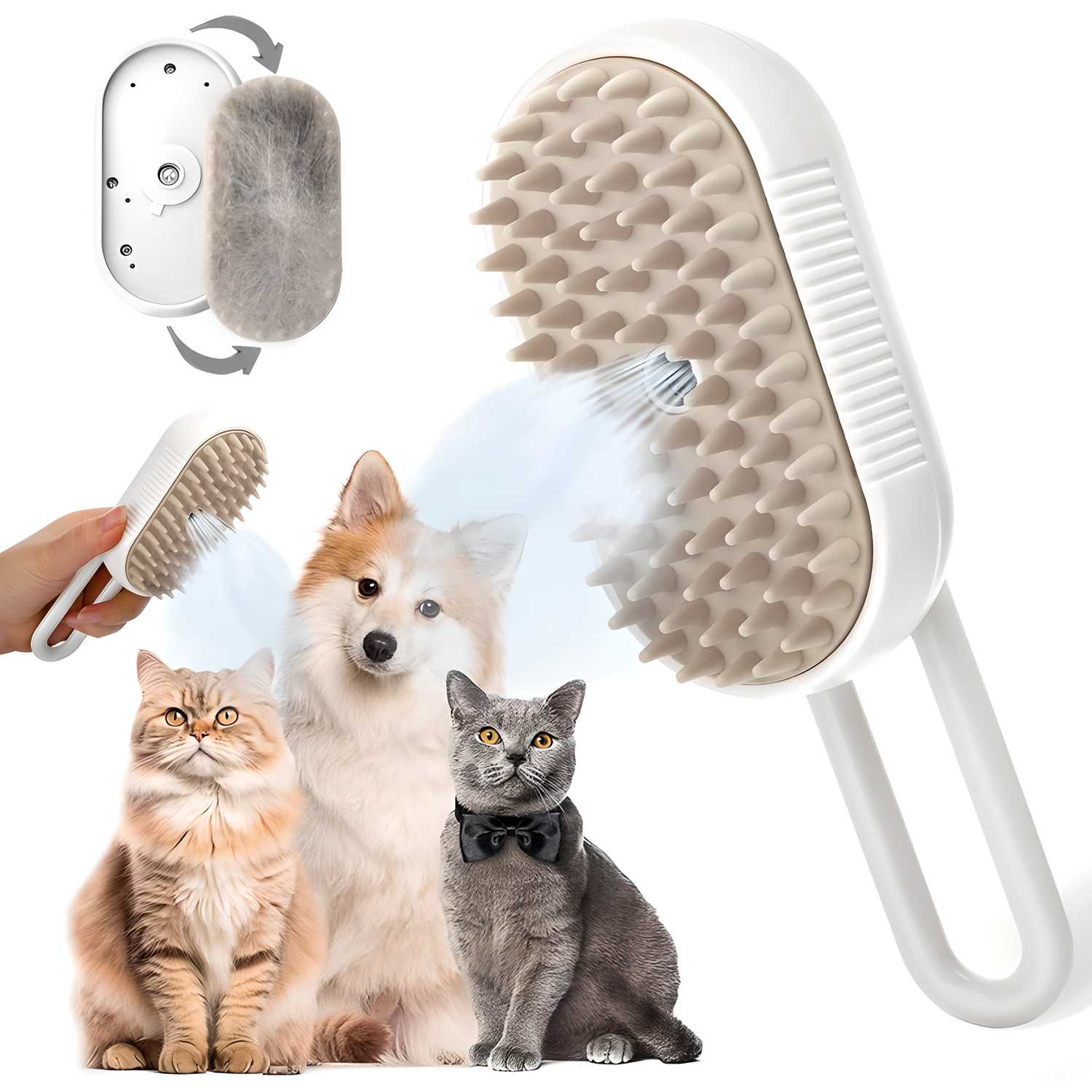 Steam Brush for Dog/Cat nmwwyb-dg
