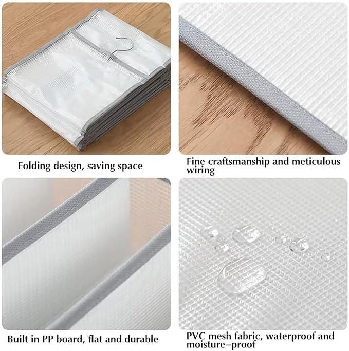 Hanging Closet Foldable Organizer 6 Slots nmwwyb-dg