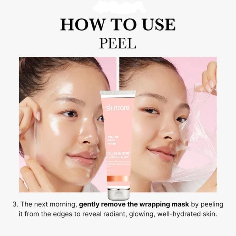 Collagen Night Wrapping Peel Off Mask Pack of 2 nmwwyb-dg