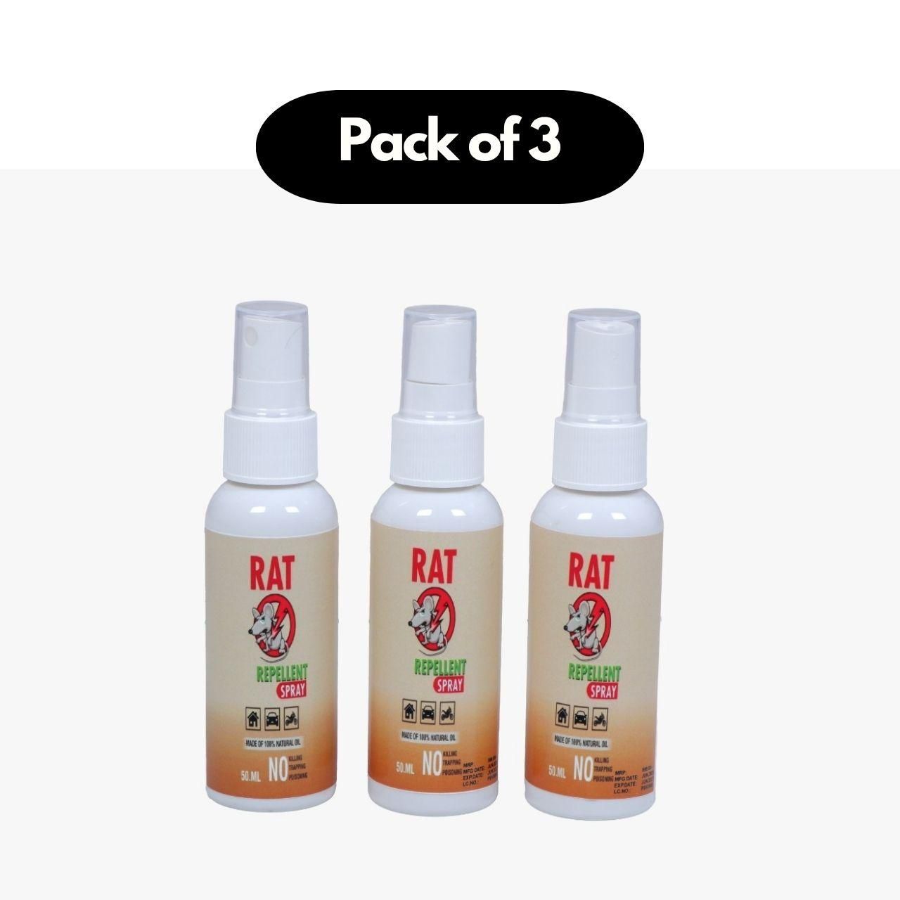 Rat Repellent Spreay 50ML (Pack of 3) nmwwyb-dg