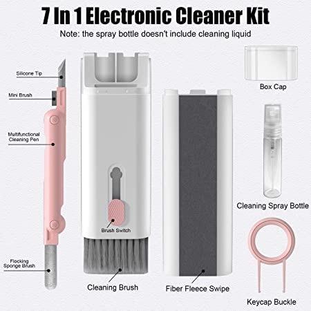 7-in-1 Electronics Cleaner Kit - Keyboard Cleaner kit, Portable Multifunctional Cleaning Tools nmwwyb-dg