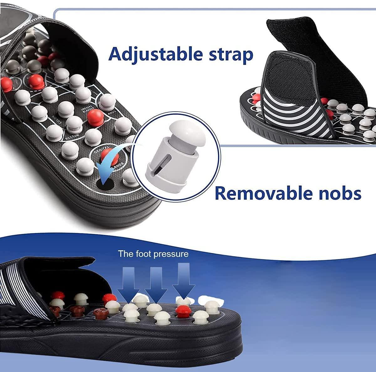 Acupressure Foot Relaxer Massager Slipper nmwwyb-dg