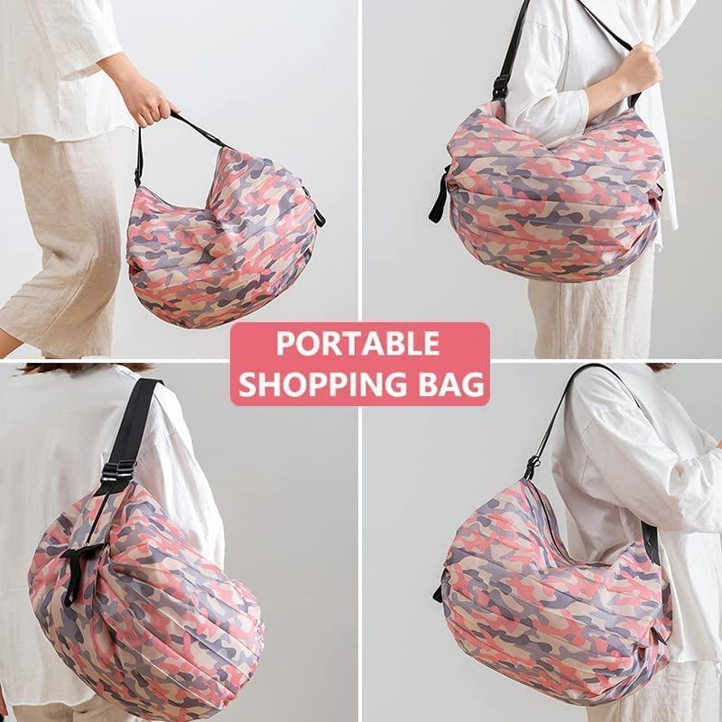 Two Pieces Foldable Shopping Bag nmwwyb-dg
