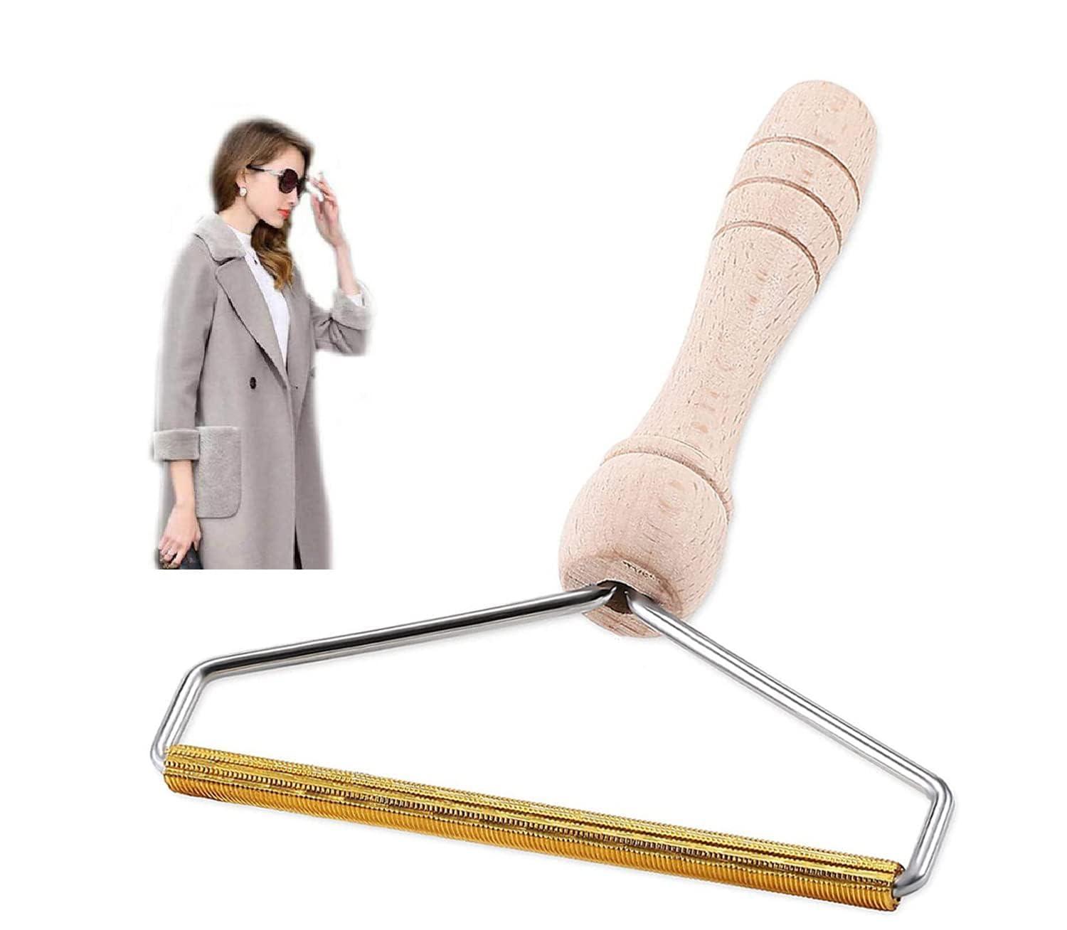 Lint Remover Wooden Body Clothes Pack of 2 nmwwyb-dg