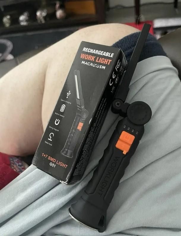 Magnetic LED COB Light USB Rechargeable nmwwyb-dg