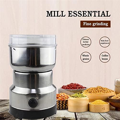 Electric Smash Machine, Multifunction Small Food Grinder Grain Grinder, Portable Coffee Bean Grinder nmwwyb-dg