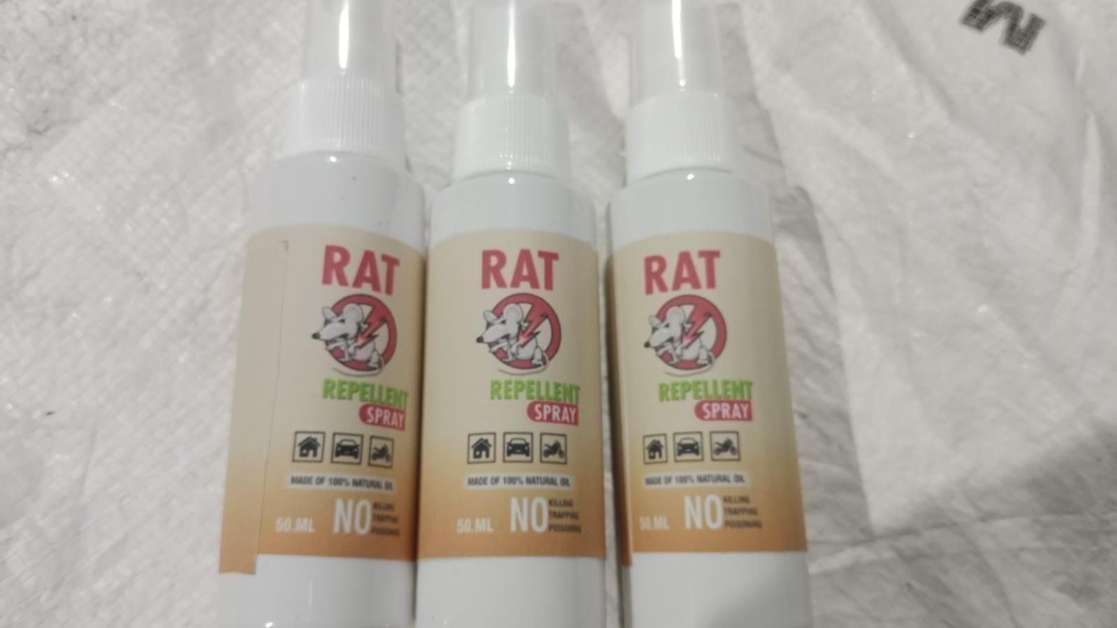 Rat Repellent Spreay 50ML (Pack of 3) nmwwyb-dg