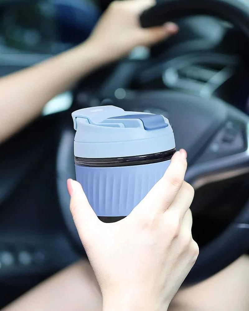 Glass Tumbler with Airtight Lid and Straw nmwwyb-dg