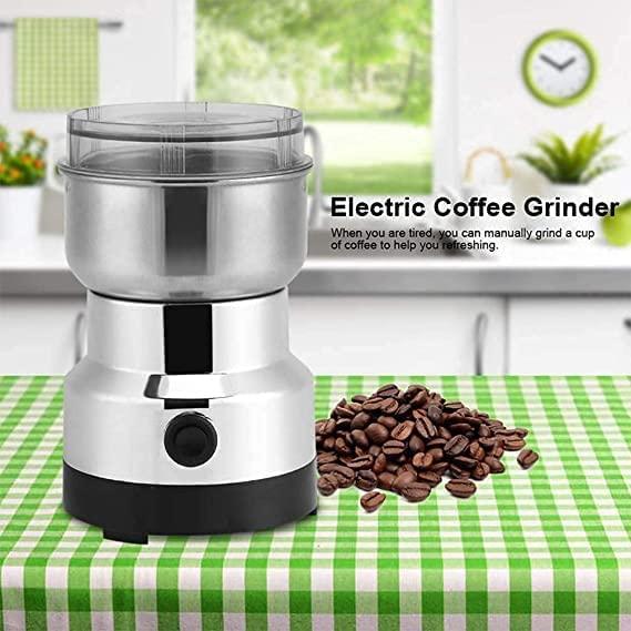 Electric Smash Machine, Multifunction Small Food Grinder Grain Grinder, Portable Coffee Bean Grinder nmwwyb-dg